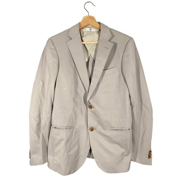 Jil Sander x Uniqlo +J Single breasted tapering blazer white womens size XS - Picture 1 of 5